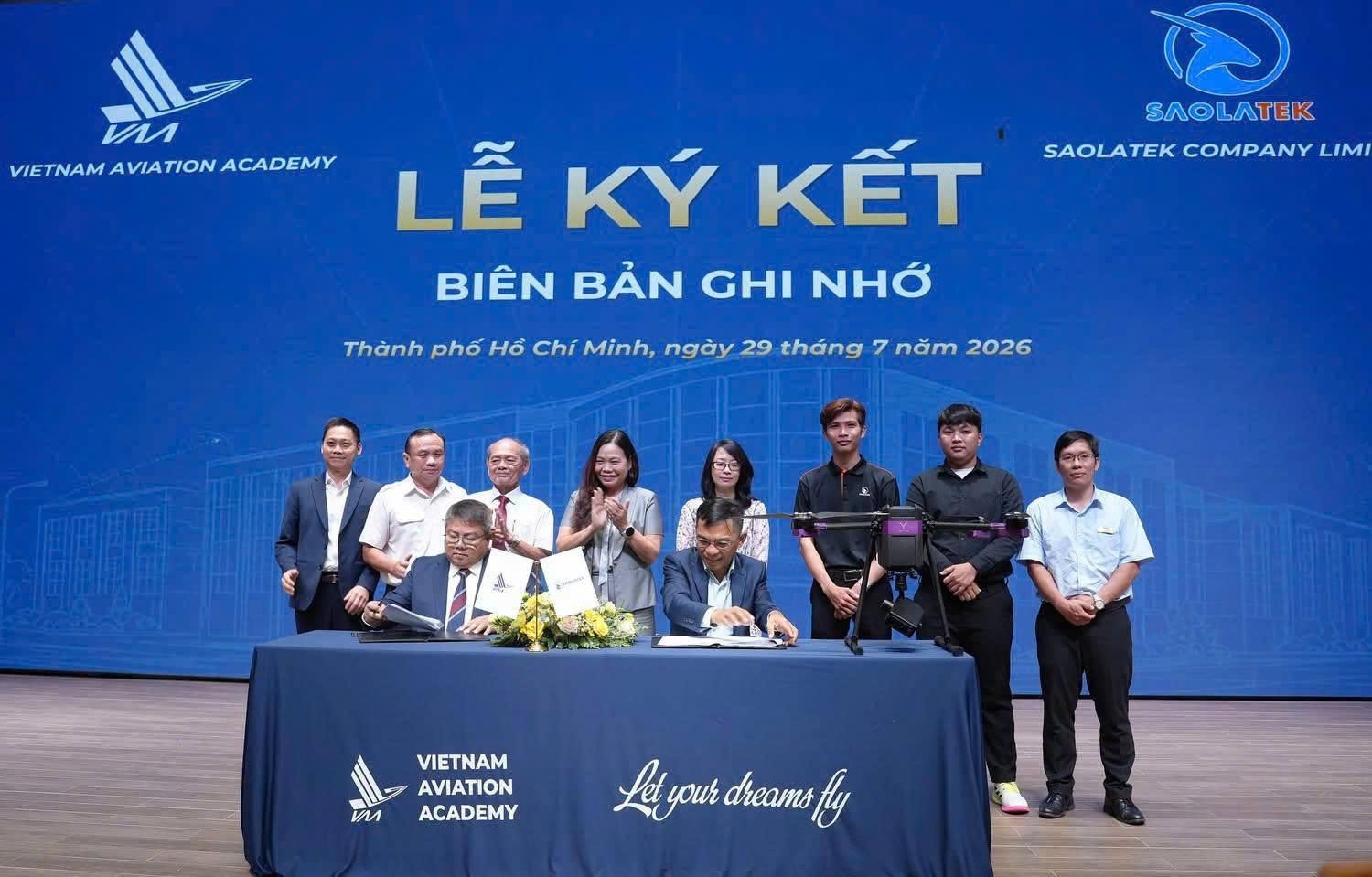 SAOLATEK & VIETNAM AVIATION ACADEMY: SHAPING THE NEXT GENERATION OF UAV ENGINEERS